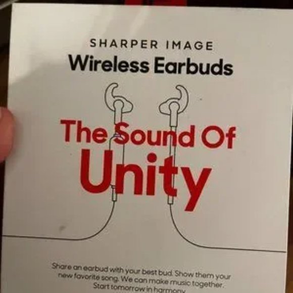 W ireless Earbuds Bright Pink Bluetooth 5.1 with Mic Sharper Image W (e/x) (NEW) - Picture 5 of 8